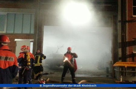 Das Einsatzszenario Gebäudebrand.