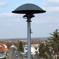 Motorsirene mit Schutzdach