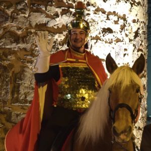 Sankt Martin auf seinem Pferd