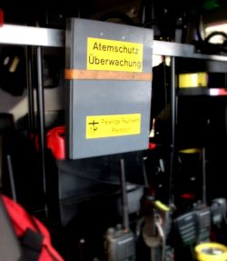 Atemschutzüberwachungstafel