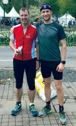 Die Läufer des Halbmarathons beim 18. Deutsche Post Marathon Bonn