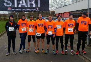 Das Laufteam der Feuerwehr Rheinbach beim "Endspurt 2017"