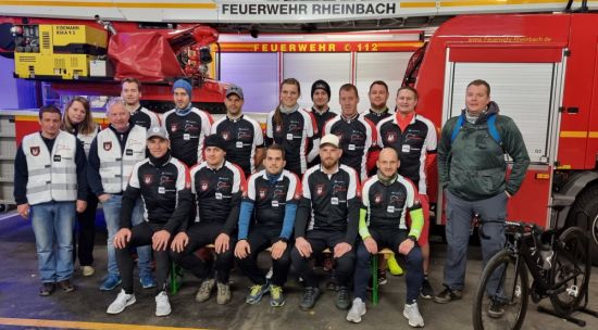 Gruppenfoto aller Teilnehmenden von Rad ab in Rheinbach 2021.