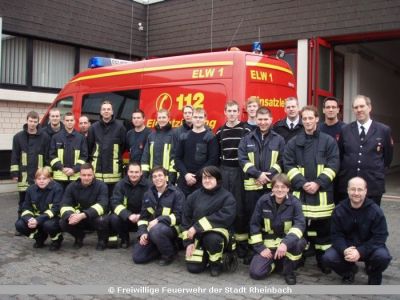 Teilnehmer des Sprechfunkerlehrgangs 2009