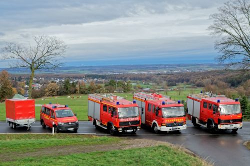 Die Fahrzeuge des Löschzug 2.