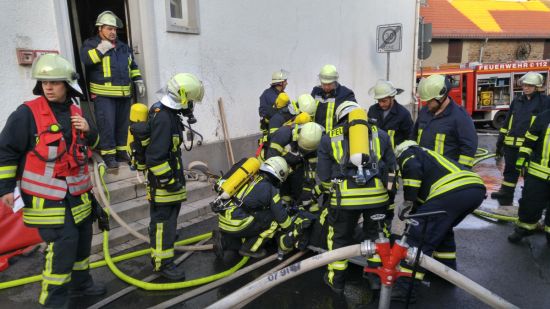 Atemschutzübung des Löschzug 2